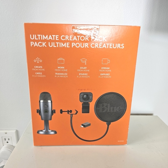 LOGITECH USB Microphone Blue for Streaming, Gaming and Vlogging - Picture 3 of 5